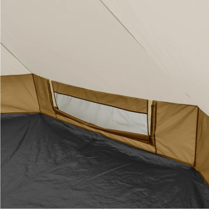 Ozark Trail 15x15 Bell Tent 8 Person Camping Tent with String Lights Large Outdoor Tent
