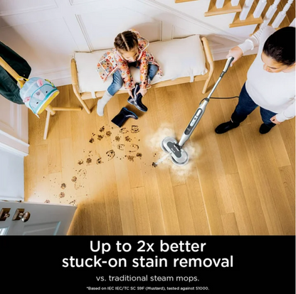 Shark Steam & Scrub Steam Mop S8200 Steam Blaster Scrubbing Sanitizing Mop for Sealed Hard Floors