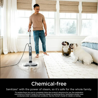 Shark Steam & Scrub Steam Mop S8200 Steam Blaster Scrubbing Sanitizing Mop for Sealed Hard Floors