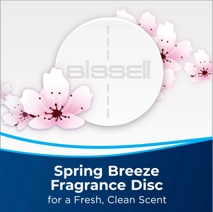 BISSELL PowerFresh Steam Mop 19405 Scrubbing Sanitizing Steam Cleaner for Sealed Hard Floors SmartSet Steam Control