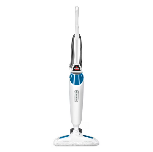 BISSELL PowerFresh Steam Mop 19405 Scrubbing Sanitizing Steam Cleaner for Sealed Hard Floors SmartSet Steam Control