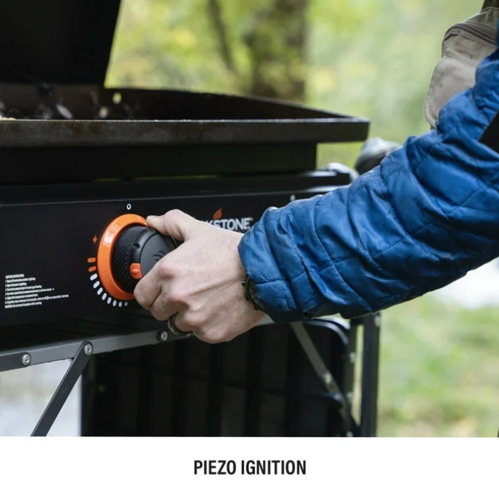Blackstone Adventure Ready 22" Propane Griddle 2 Burner Flat Top Grill with Cover Outdoor Camping