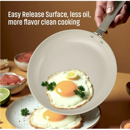 Mainstays 10 Piece Heavy Gauge Ceramic Cookware Set Nonstick Pots and Pans Kitchen Cookware Set
