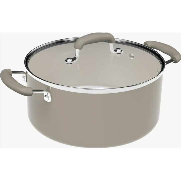 Mainstays 10 Piece Heavy Gauge Ceramic Cookware Set Nonstick Pots and Pans Kitchen Cookware Set
