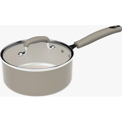 Mainstays 10 Piece Heavy Gauge Ceramic Cookware Set Nonstick Pots and Pans Kitchen Cookware Set