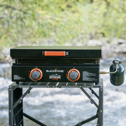 Blackstone Adventure Ready 22" Propane Griddle 2 Burner Flat Top Grill with Cover Outdoor Camping