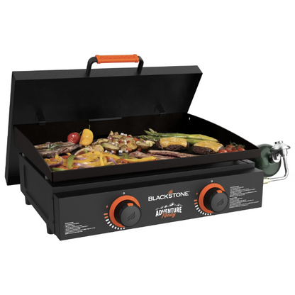 Blackstone Adventure Ready 22" Propane Griddle 2 Burner Flat Top Grill with Cover Outdoor Camping