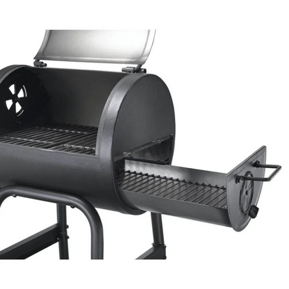 Char-Broil American Gourmet 18" Charcoal Barrel Grill Outdoor BBQ Smoker Patio Backyard