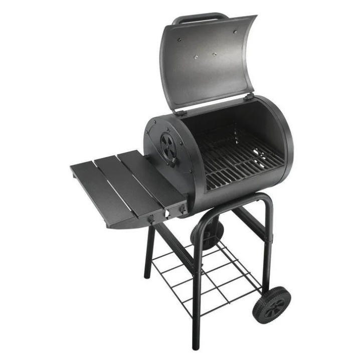 Char-Broil American Gourmet 18" Charcoal Barrel Grill Outdoor BBQ Smoker Patio Backyard