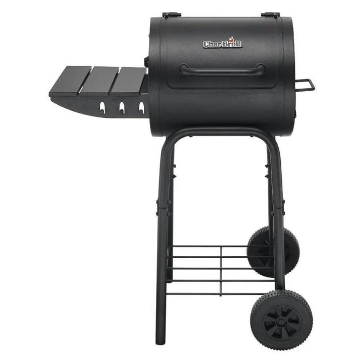Char-Broil American Gourmet 18" Charcoal Barrel Grill Outdoor BBQ Smoker Patio Backyard