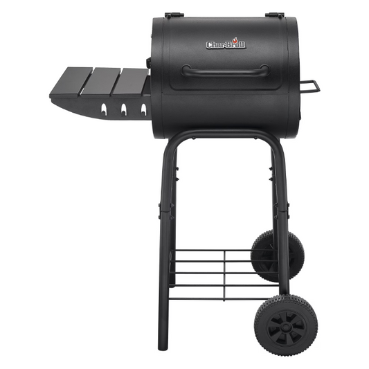 Char-Broil American Gourmet 18" Charcoal Barrel Grill Outdoor BBQ Smoker Patio Backyard