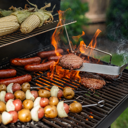 Char-Griller Barrel Pro Charcoal Barrel Grill Outdoor BBQ Smoker Patio Backyard Heavy Duty