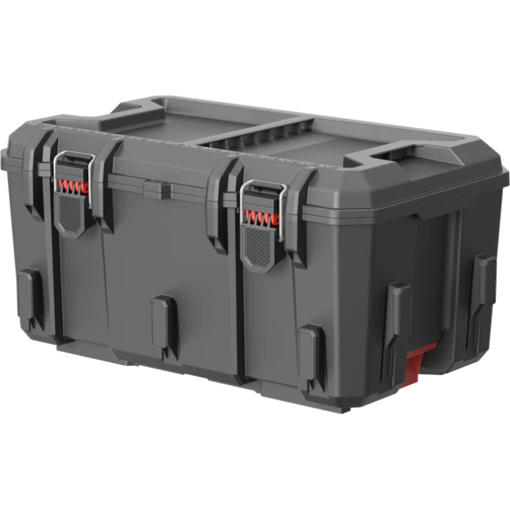 Hyper Tough Hyper Stack Heavy Duty 3 Piece Modular Rolling Toolbox System, Black
