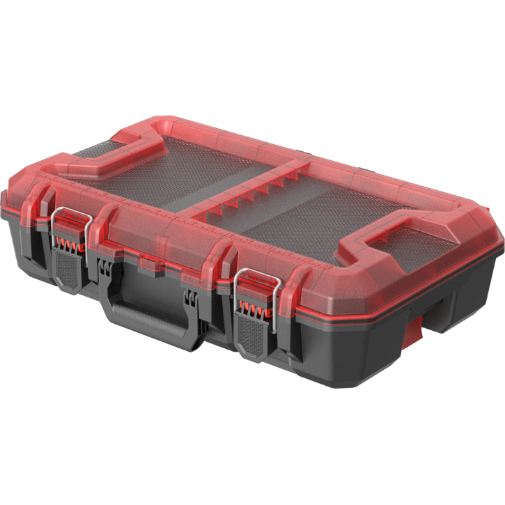 Hyper Tough Hyper Stack Heavy Duty 3 Piece Modular Rolling Toolbox System, Black