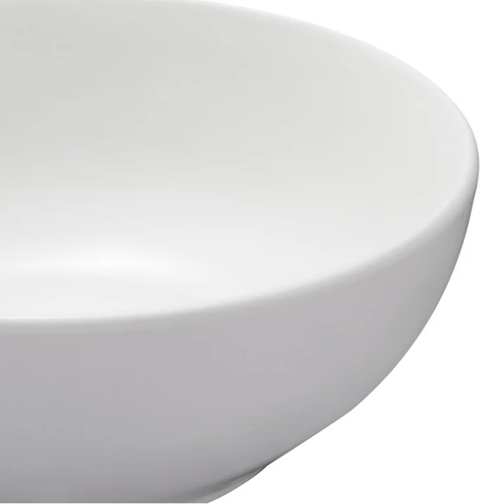 Mainstays Glazed White Stoneware Dinnerware Set, 12-Pieces