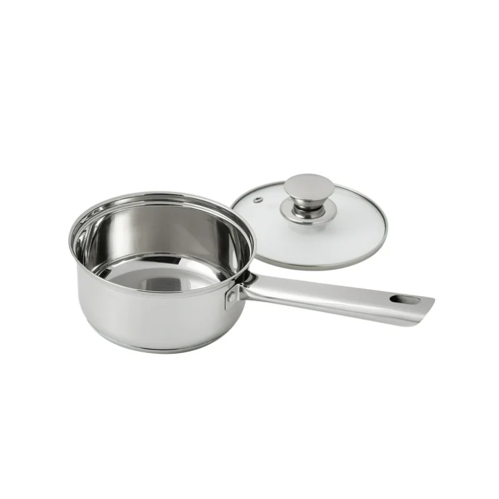 Mainstays 10 Piece Stainless Steel Cookware Set Pots and Pans Kitchen Cooking Set