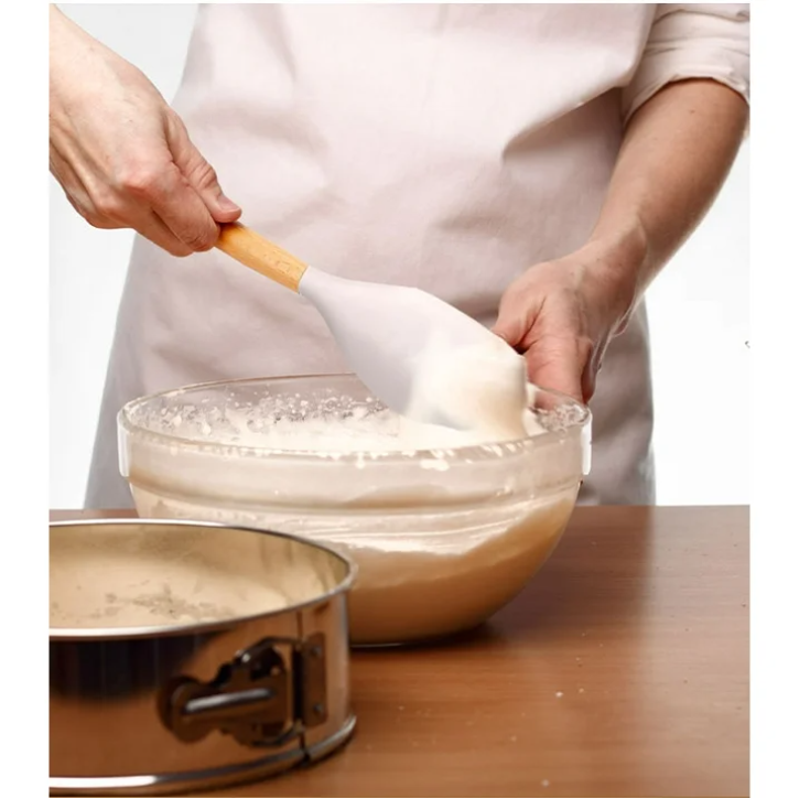 Mainstays Silicone & Bamboo Cooking Utensil Set, 14 Pieces