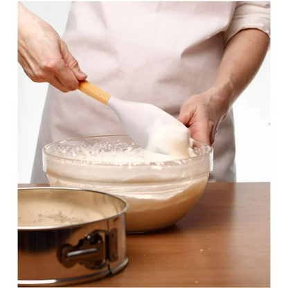 Mainstays Silicone & Bamboo Cooking Utensil Set, 14 Pieces