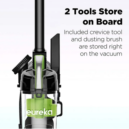 Eureka Airspeed NEU100 Bagless Upright Vacuum Cleaner Ultra Lightweight Compact Vacuum with Large Dust Cup Green Black
