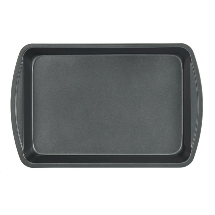 Mainstays 6 Piece Nonstick Bakeware Set Carbon Steel Baking Pans Muffin Cake Cookie Loaf Gray