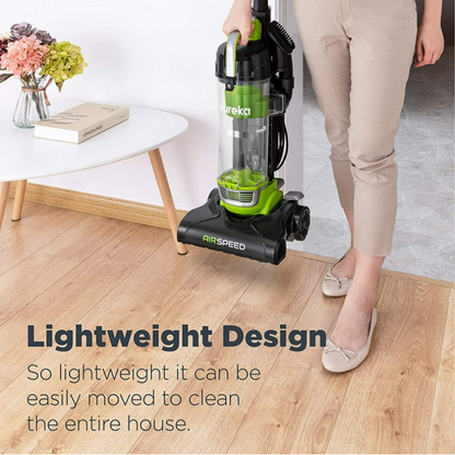 Eureka Airspeed NEU100 Bagless Upright Vacuum Cleaner Ultra Lightweight Compact Vacuum with Large Dust Cup Green Black