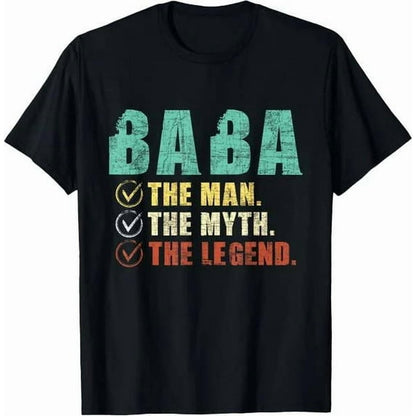 Baba The Man The Myth The Legend Cool Baba T-Shirt